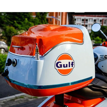 Sixties Style Vmaxie 300/150 Tail Box - Universal Scooter Motorcycle Electric Rear Trunk