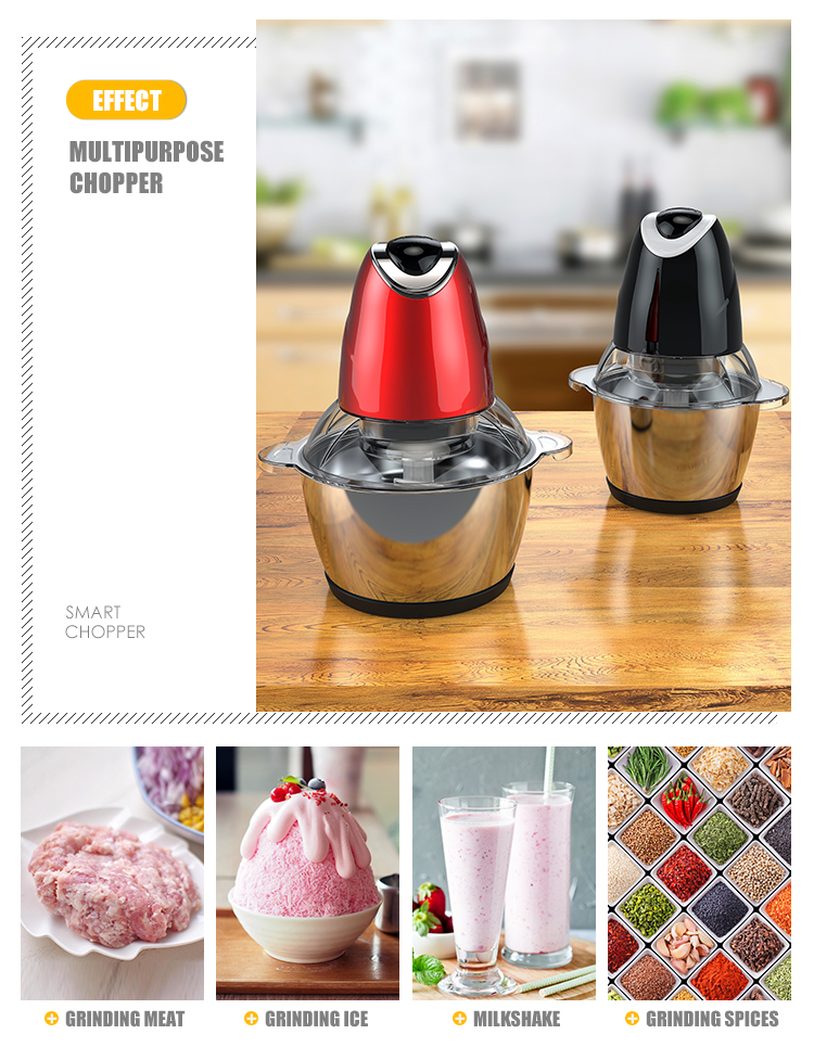 2018 high quality easy use multi-function kitchen chopper