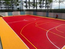 New material PP multi sport court flooring