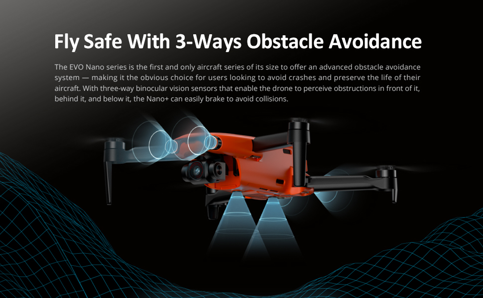 Autel Robotics EVO Nano Plus Combo 4K Camera Drone Professionnel Drones with Gimbal EVO Nano Series