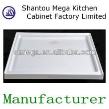 Square shape acrylic bath tray