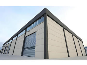 Prefabricated Large Span Galvanized Metal Warehouse Office