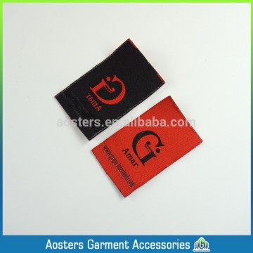 manufacturers personalized clothing woven label tags