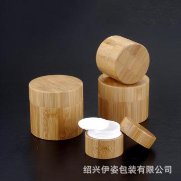 Whole Cover Bamboo Bottle with Glass Lnner