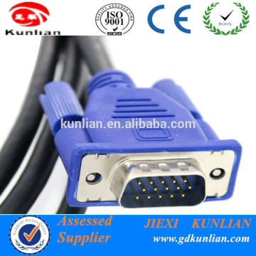 High Quality VGA Cable15pin vga cable with 2 ferrites