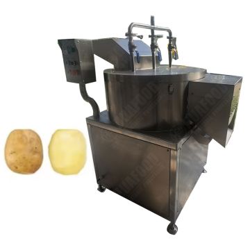 Automatic Veggie Washer and Peeler Machine