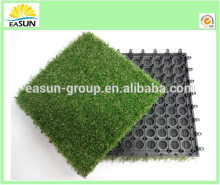 Interlcoking Artificial grass tile for garden