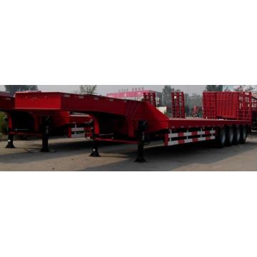 4 axles 40ton low bed semi trailer