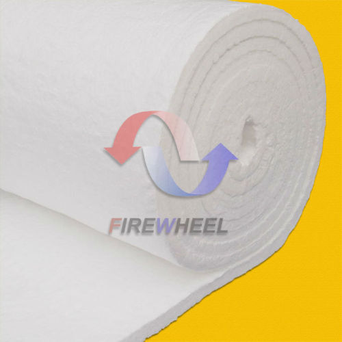 Ceramic fiber fire blanket roll