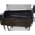 Wood Pellet Smoker BBQ Grill With Chimney -M