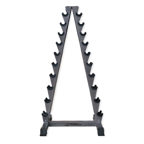 Gym Exercise 10 Pairs Vertical Dumbbell Rack Stand