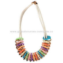 Fashion Jewelry Chains, Made of Acrylic Beads and Plastic Beads