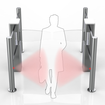 RFID Automatic Security Swing Turnstile Barrier Gate