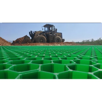 Plastique d&#39;allée de voiture plantant la grille de pavé d&#39;herbe