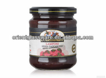 120ml 4oz jam glass bottle,raspberry bottle