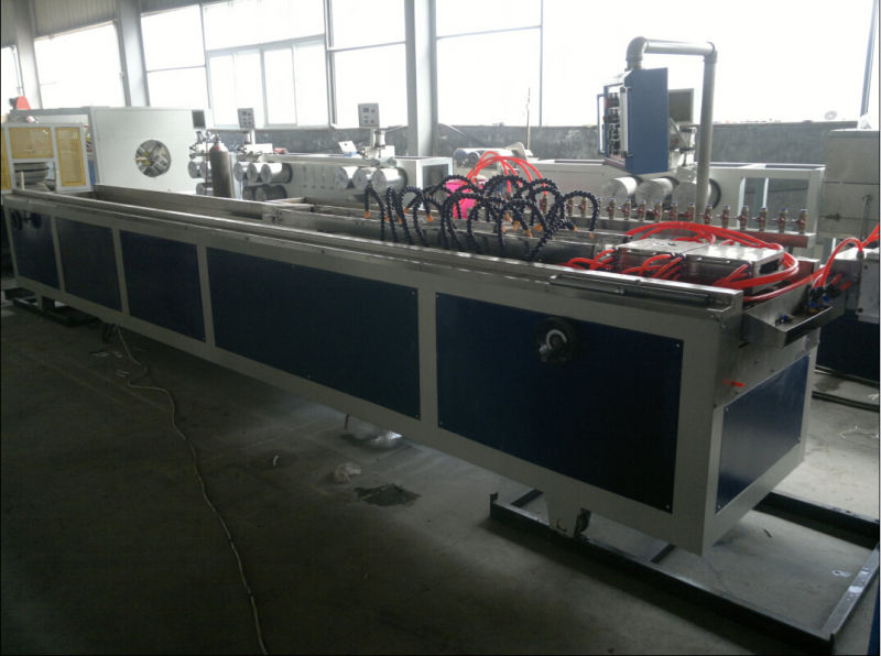 WPC Floor Profile Production Extruder Line