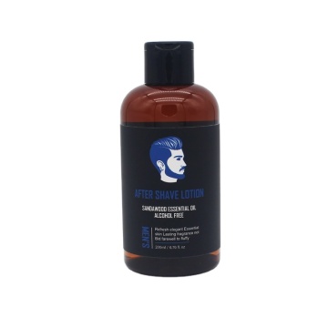 Private Label Men's Aftershave Aloe Extract Moisturizing Cologne Lotion