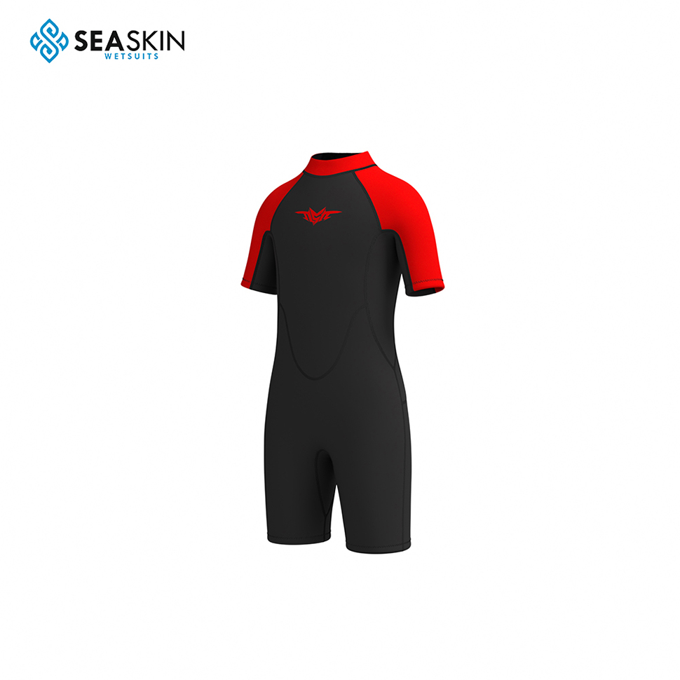 Desain baru Seaskin 2.5mm Neoprene Children One Piece Wetsuit Diving Suits