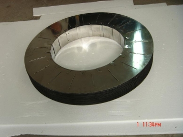 Tantulum crucible for industrial cermic