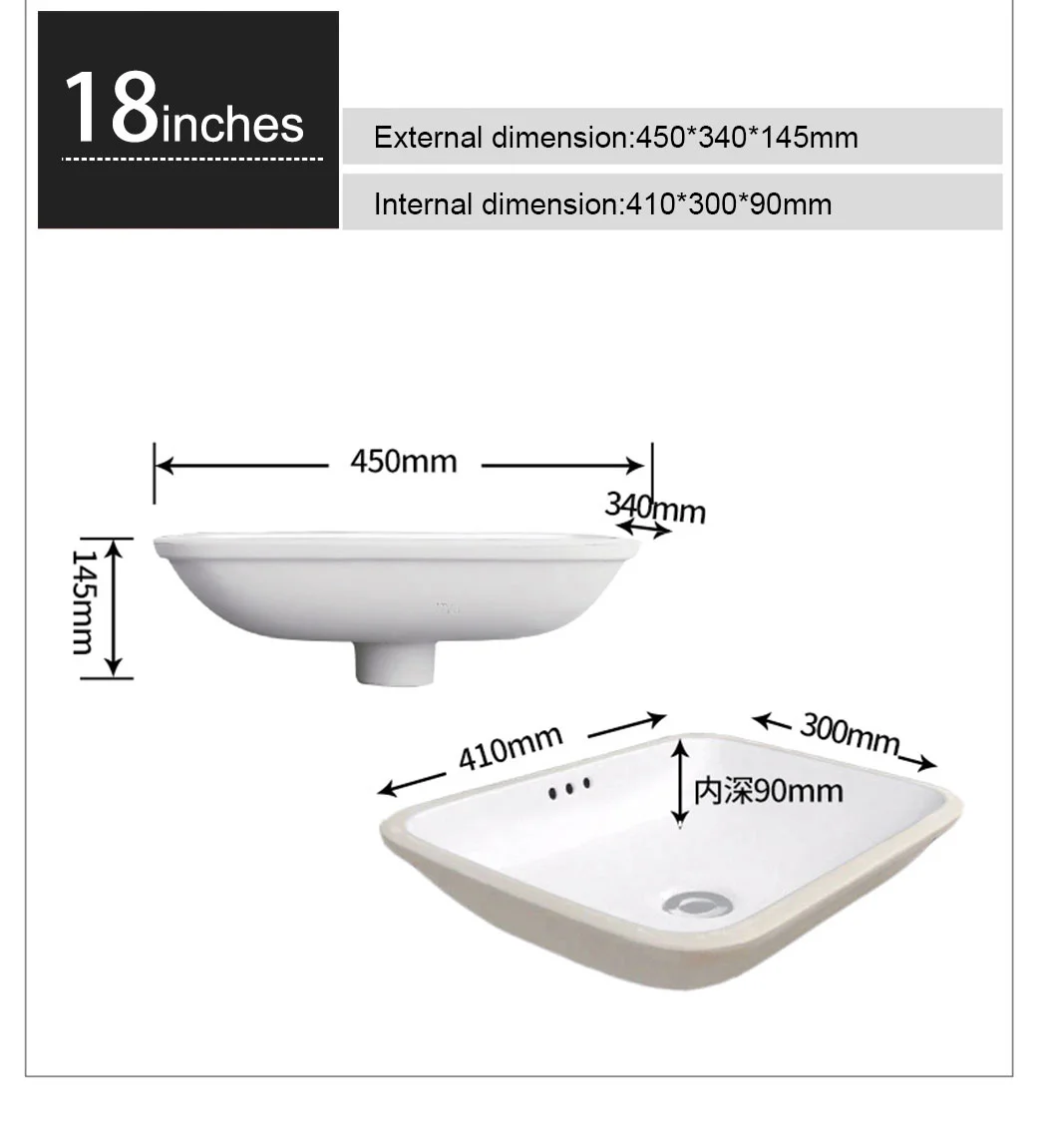 Hotel Ceramic Above Counter Basin Bathroom Washbasin