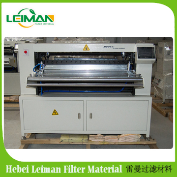 Fabric pleating knife pleating machine