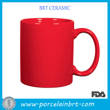 Red 11oz extralarge mugs of ceramics