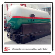 Fixed grate low coal consumption hot water boiler