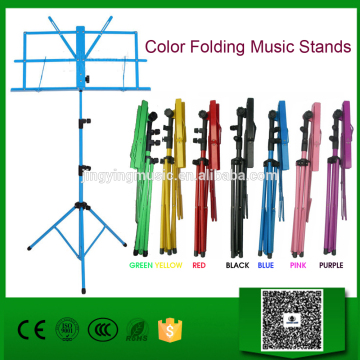 Multicolor Folding Music Stands
