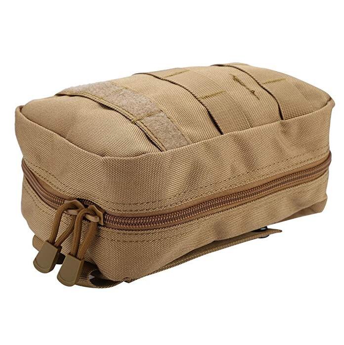 Portable Outdoor Emergency Medical Tactical Bag, 5 Colors Hiking Climbing Travelling Emergency Survival Pouch Molle Bag