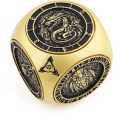 Spinner Dice 7-in-1 Cube 35MM, Metal DND Dice Set, Monster Cube D&D Dice