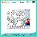 DISNEY FROZEN canvas coloring set