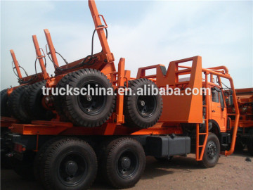 SHACMAN 42 tons 6x6 Logging truck transport timber