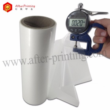 Glossy BOPP/PET Material Transparent Thermal Laminating Film Roll