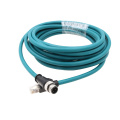 M12 4 pin D codificado al cable RJ45