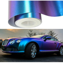 Chameleon Shining Matte Purple Blauwe Car Wrap Vinyl