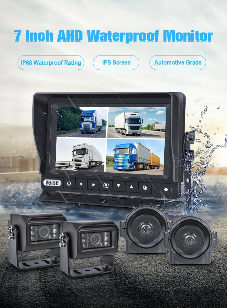 Reversing Rear View Camera Backup System for Tractor and Agricultural Machinery