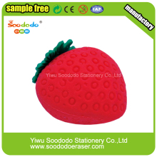 Strawberry Shaped Eraser Promotion ,mini cute eraser