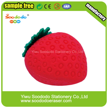 Strawberry Shaped Eraser,Promotion gift eraser product