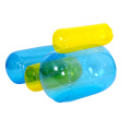 Flotador de piscina inflable rey transparente para adultos frescos