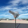 Antena de satélite ao ar livre de controle remoto de 360 ​​graus UHF