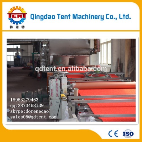 Competitive car mat production line