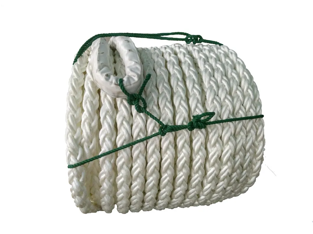 3 Inch 8 Strand Boat Ships Used Marine Mooring Rope