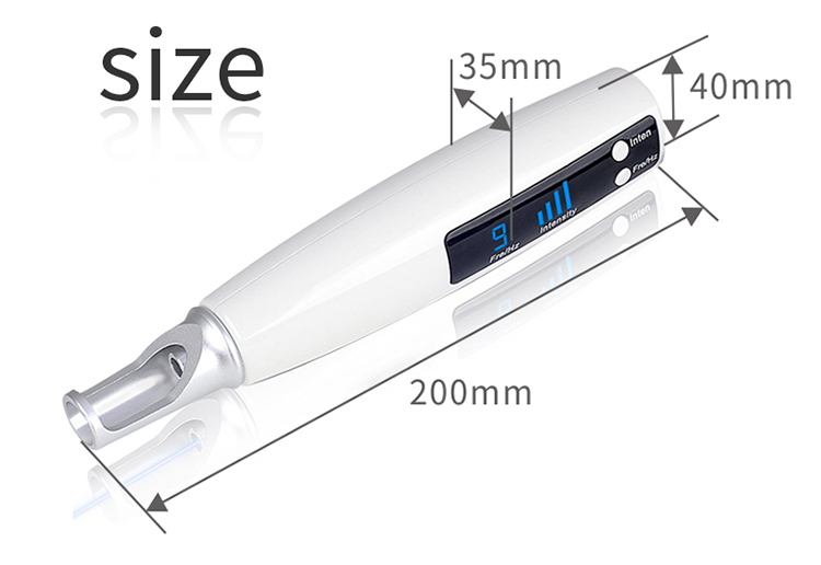 Portable Blue/Red Light Tatu Mole Freckle Removal Picosecond Laser Pen