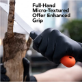 12inch Black Disposable Nitrile Gloves