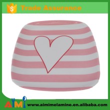 square printing melamine plate, melamine colorful plate