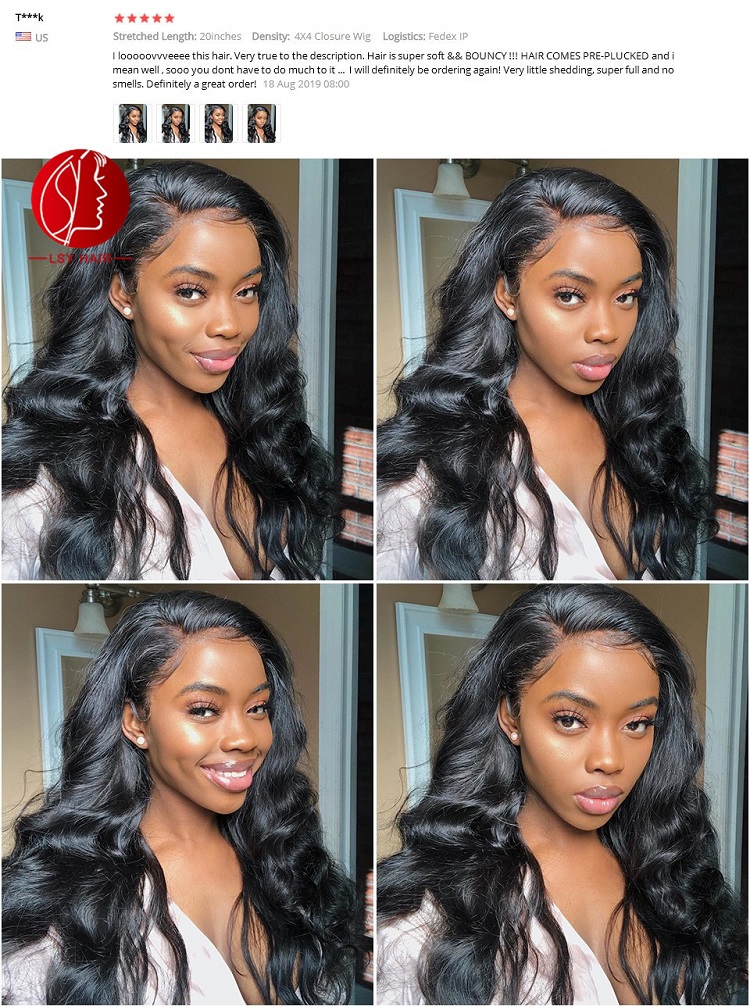 LSY Top Quality Wholesale Lace Front Wig, Silk Base With Baby Hair 100% Raw Virgin Cuticle Aligned Brazilian  Human Hair Wigs