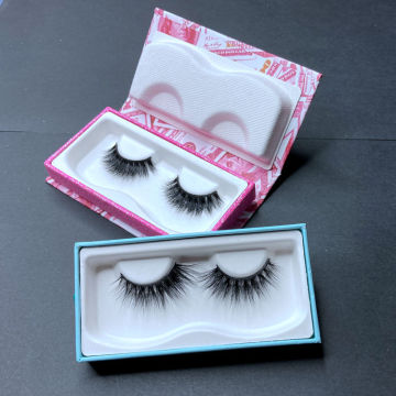 Non Plastic Custom Biodegradable Pulp Eyelash Tray