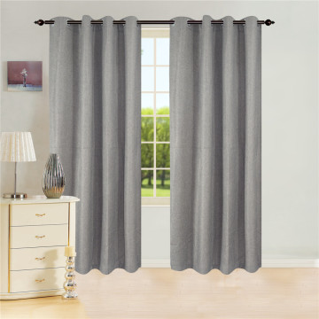 Plain Solid Jacquard Curtain