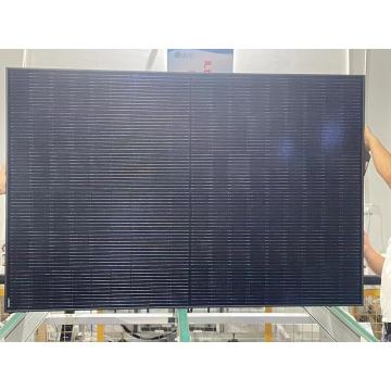 Semua Panel Solar Topcon Hitam 430W N-Jenis Kecekapan Tinggi Penuh Hitam 430W