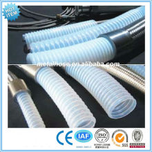 teflon braided hose/flexible ptfe pipe/teflon tube